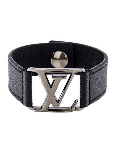 louis vuitton bracelets men|louis vuitton leather bracelet men's.